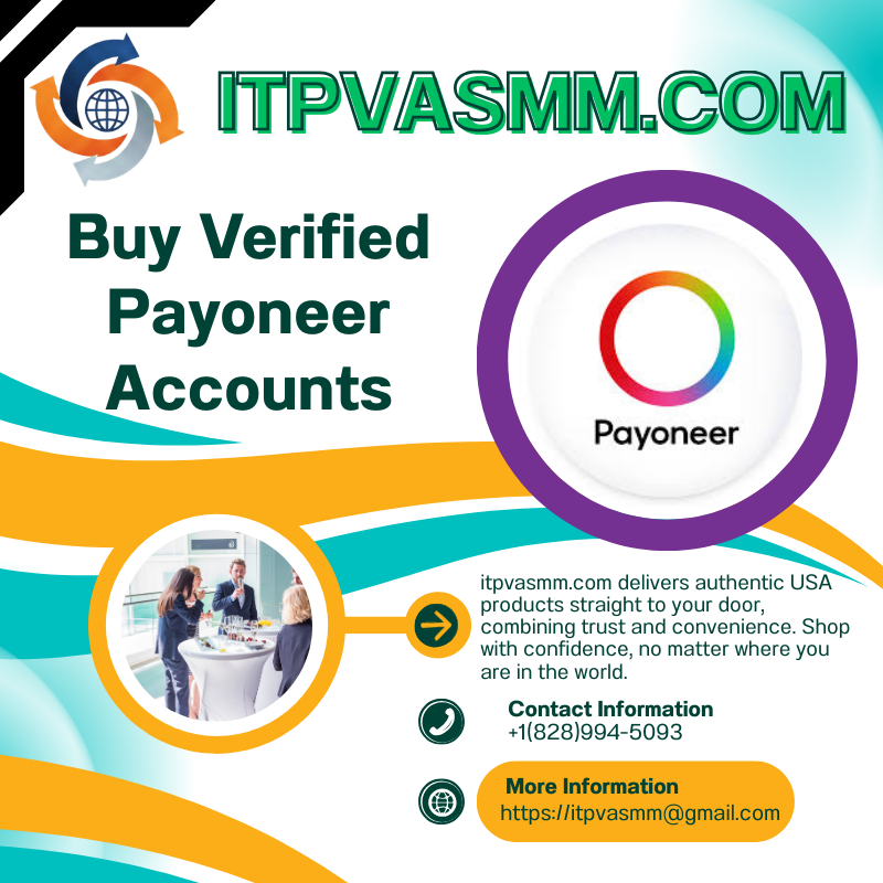 Purchase Verified Payoneer Accounts